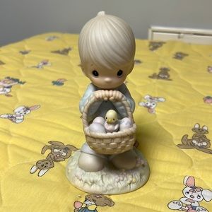 Precious Moments “Wishing You a Basket Full of Blessings”